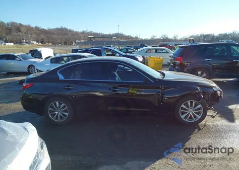 2015 Infiniti Q50 Premium z USA, uszkodzony, nr VIN JN1BV7AR4FM417111